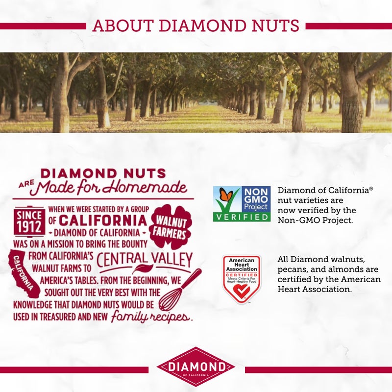 Diamond of California Pecan Pie Pecan Nuts, 3.25 oz. - Image 2